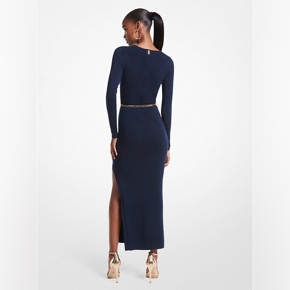 MICHAEL KORS
Wool Blend Belted Midi Dress - Picture 2 of 2